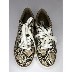Steve Madden Women Shoes Size 6.5 Santana Snakeskin